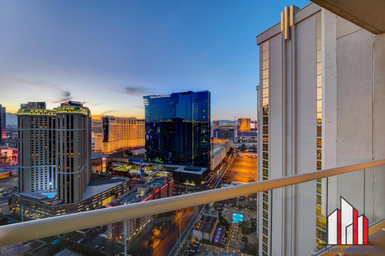 Mgm Signature-29-607 F1 Track & Strip View Balcony Las Vegas Dış mekan fotoğraf