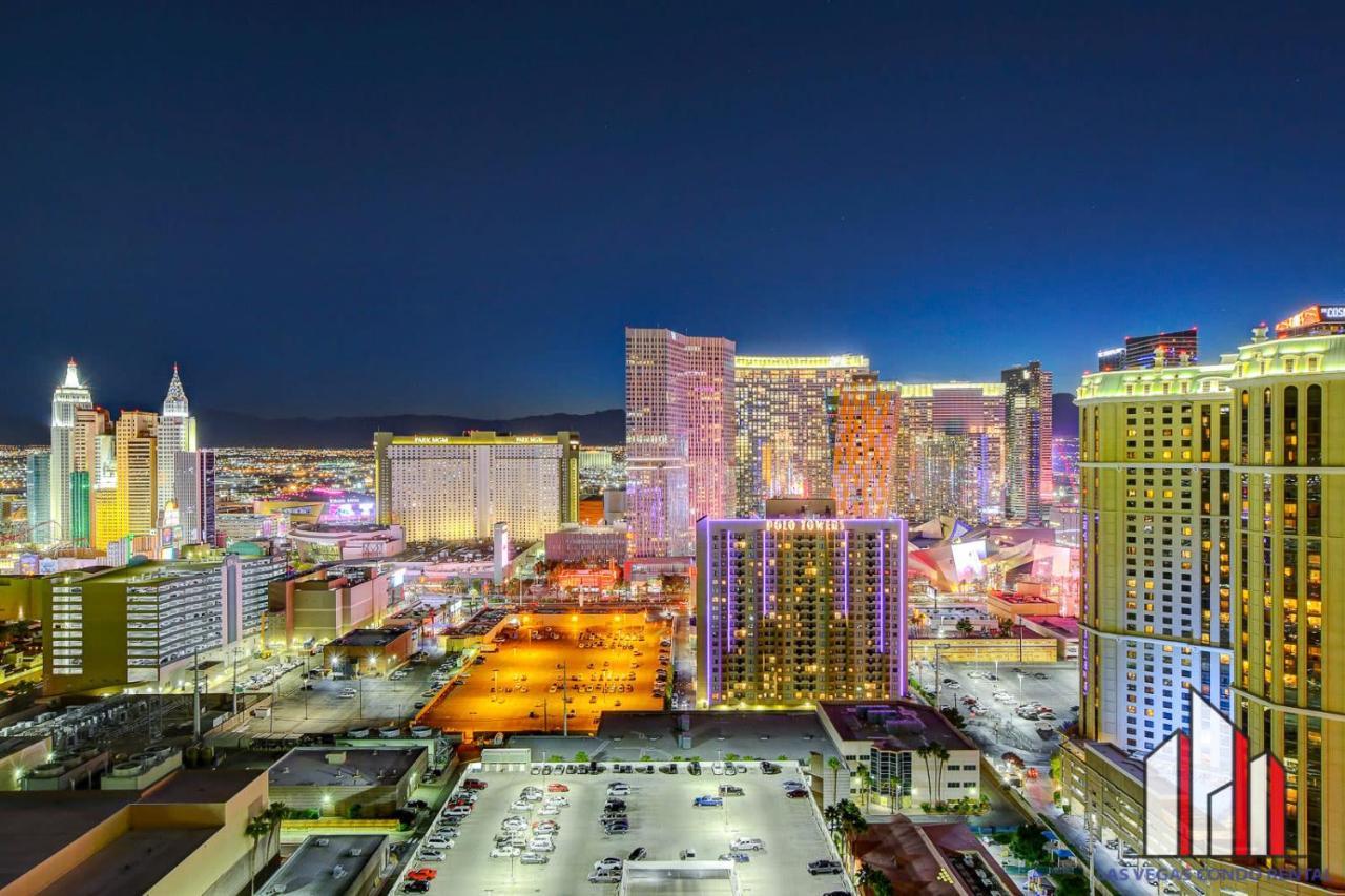 Mgm Signature-29-607 F1 Track & Strip View Balcony Las Vegas Dış mekan fotoğraf